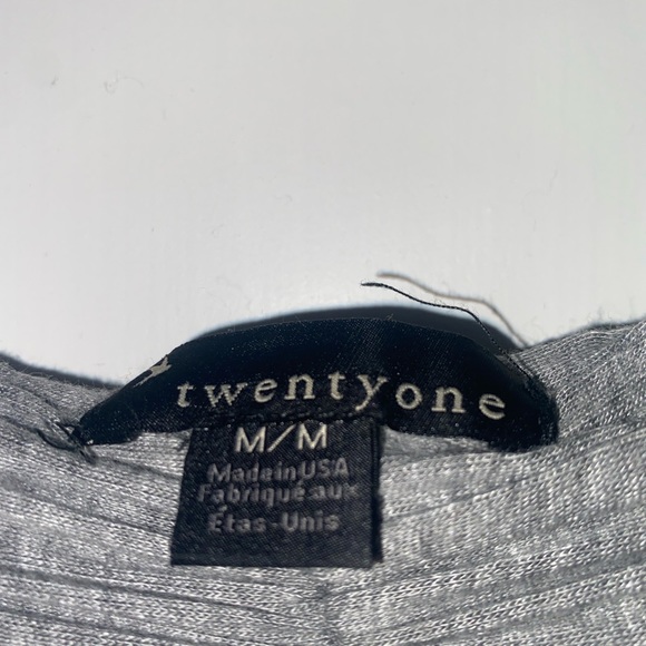 Twenty One Womens Grey Casual Cardigan - Picture 3 of 3